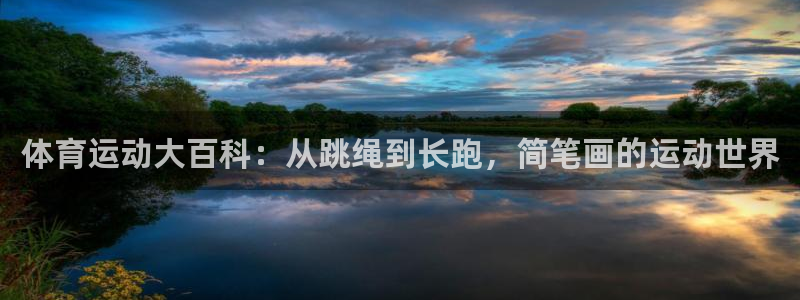 球客岛：体育运动大百科：从跳绳到长跑，简笔画的运动世界