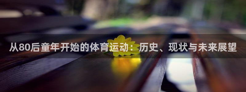 球客岛：从80后童年开始的体育运动：历史、现状与未来展望